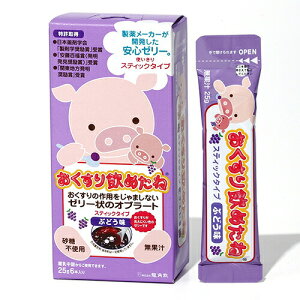 【本日楽天ポイント4倍相当】【メール便で送料無料でお届け 代引き不可】株式会社龍角散おくすり飲めたねスティックタイプぶどう味25g×6本入り 【RCP】【ML385】