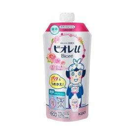 【本日楽天ポイント4倍相当】【送料無料】花王株式会社 ビオレu エンジェルローズの香り ［つめかえ用］ 340ml【RCP】【△】【CPT】
