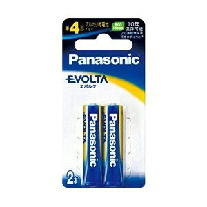 【本日楽天ポイント4倍相当】【送料無料】パナソニック株式会社乾電池エボルタ単4形 LR03EJ/2B 2本入ブリスター包装【RCP】【△】【CPT】