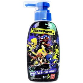 【3％OFFクーポン 8/4 20:00〜8/11 01:59迄】【送料無料】株式会社バンダイスプラトゥーン3 ZENBUWASH シャンプー 300ml【RCP】【△】