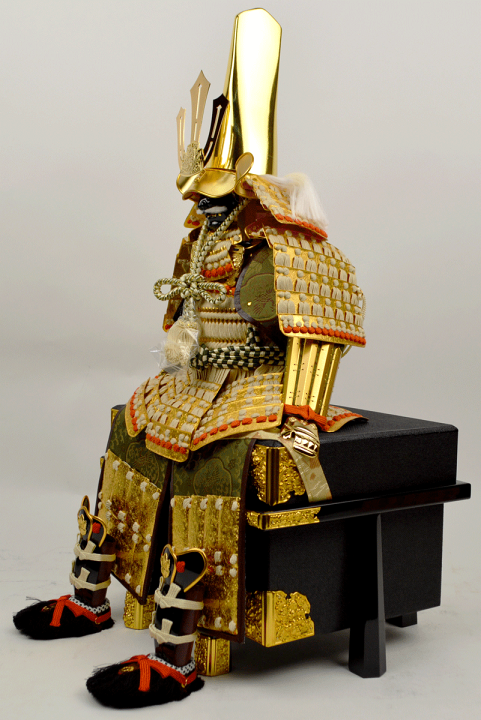 楽天市場】【五月人形】 鎧飾り【北寿】六分之一 前田利家公之鎧鎧