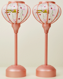 【ひな人形】 雪洞P20型 パールピンク CL（コードレス）※掲載画像　24cm※サイズを選択して下さい。（24・27cm）