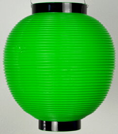 【提灯】 ポリ提灯tr-215　T-3-A　丸型提灯　八寸　持ち手付き径22.5×高さ24cm※色目は6色。（赤・青・黄・桃・緑・白）※色をお選び下さい。