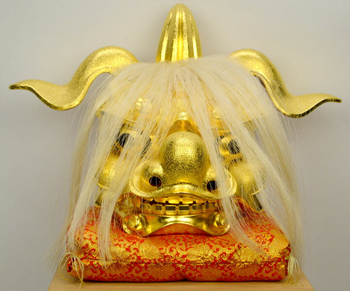 楽天市場】【獅子】井波彫刻『金獅子』加茂 蕃山 作（かも ばんざん 