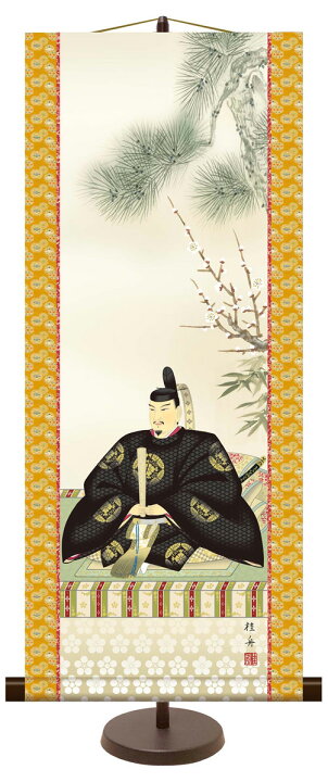楽天市場】【天神様】天神様 スタンド付セットミニ掛け軸『菅原道真公 