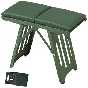 折りたたみ椅子 クッション付き アウトドア チェア 椅子 コンパクト 軽量 持ち運び コンパクト クッション お尻が痛くならない 折り畳み椅子 アウトドアチェア 折りたたみ ローチェア おり