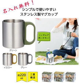 名入れ ステンレスマグカップ 220ml 3個セット PRO Mug ステンレスカップ ステンレスグラス 付き合って記念品 卒業記念品 卒団 誕生日記念 母の日