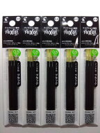 フリクションボール多色用替芯 0．5mm ブラック 3本入×5パック 15本セットLFBTRF30EF3B