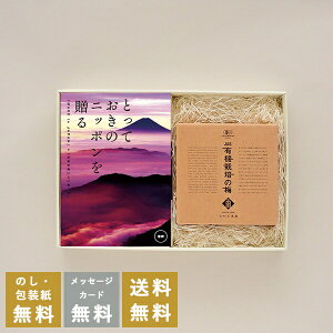 香典返し カタログギフトとしそ梅干セット とっておきのニッポンを贈る 恵吹(えふう)+ 有機JAS認証 高田の梅 しそ梅干セット|送料無料 / 満中陰志 挨拶状無料 / 香典 お返し 忌明志 法事