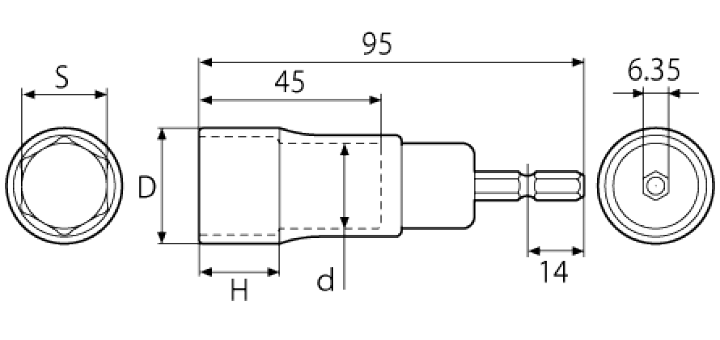 楽天市場】TOP トップ工業 電動ドリル用アルファソケット 17mm 18V対応