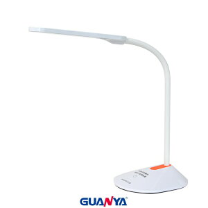 GUANYA ���� LA-V605 LED �f�X�N���C�g .�^�b�`�Z���T�[ ���F3�p�^�[�� ���݃t���L�V�u���A�[�� 4000K 1500Lux 6W led �䓔