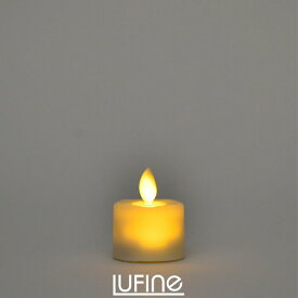 Lufine LED キャンドル 6個 セット ナチュラル S .ティーライト キャンドルライト ろうそく ゆらぎ 炎 ナイトライト インテリア 部屋 装飾 おしゃれ ルフィネ クリスマス (lufine004)