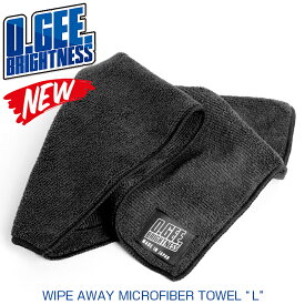 新発売 大判サイズ オージーブライトネス ワイプアウェイ マイクロファイバータオル LサイズO.GEE BRIGHTNESS WIPE AWAY MICROFIBER TOWEL L WIPES スニーカー・シューズ クリーナー タオル 日本製 国内正規販売店 ogee オージーイー