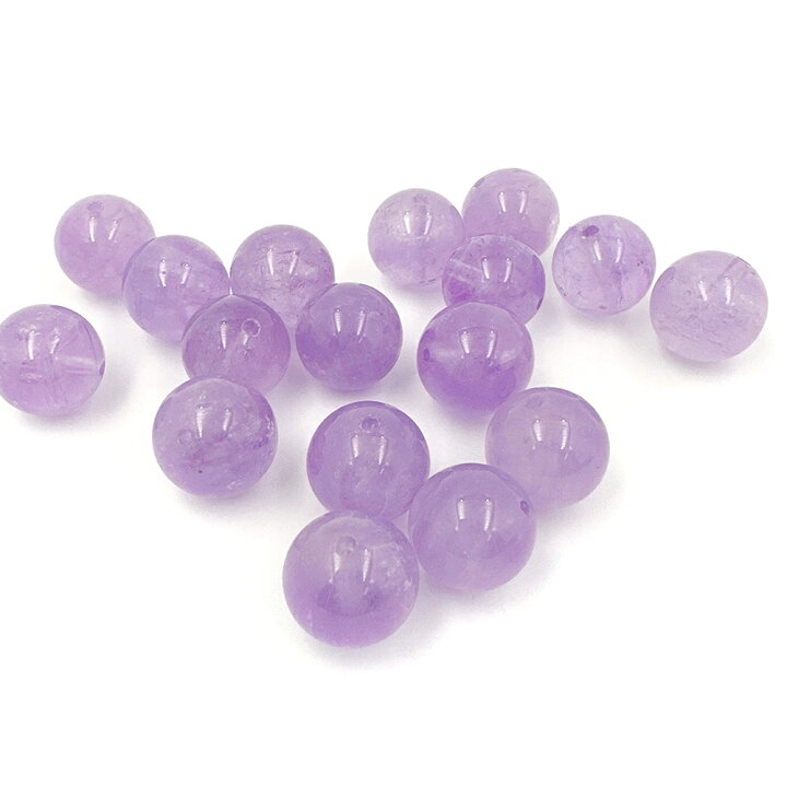 楽天市場】AAA ラベンダー翡翠 ビーズ 6mm 粒売り バラ売り