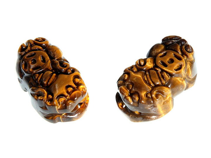 楽天市場】パワーストーン ヒキュウ 貔貅 ペア 雌雄 セット タイガー  