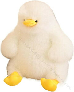 アヒル 抱き枕 特大 ぬいぐるみ ひよこ 大きい 動物 リアル ふわふわ かわいい 可愛い もこもこ 心地よい おもちゃ 寝室 部屋飾り 抱き枕 ソフト おもちゃ 添い寝枕 お祝い 誕生日 ホワイト