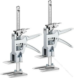 耐荷重200kg以上の高耐久ジャッキ ソリッドスチール製の昇降ツール 労力節約設計のハンドリフティングジャッキ バイキングアーム搭載で安定性抜群 ドアや建具の取付作業に最適 軽量で持ち運び便利なミニジャッキ タイルや窓の設置補助ツール 家具移動用のリフト装置 高さ調