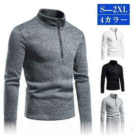 ゴルフウェア メンズ ポロシャツ 厚手 防寒 長袖 上着 Polo Tシャツ トップス スポーツ 紳士服 通勤 カジュアル 父の日 春 秋 冬 プレゼント ギフト おしゃれ 快適 保温性抜群