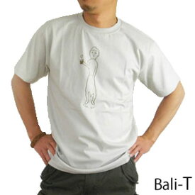 バリ島ブランド 心癒されるデザイン「Kopi Bali（バリコーヒー）」半袖Tシャツ　インドネシア・バリ島Tシャツ 半袖プリントTシャツ i_bali05 送料込 送料無料