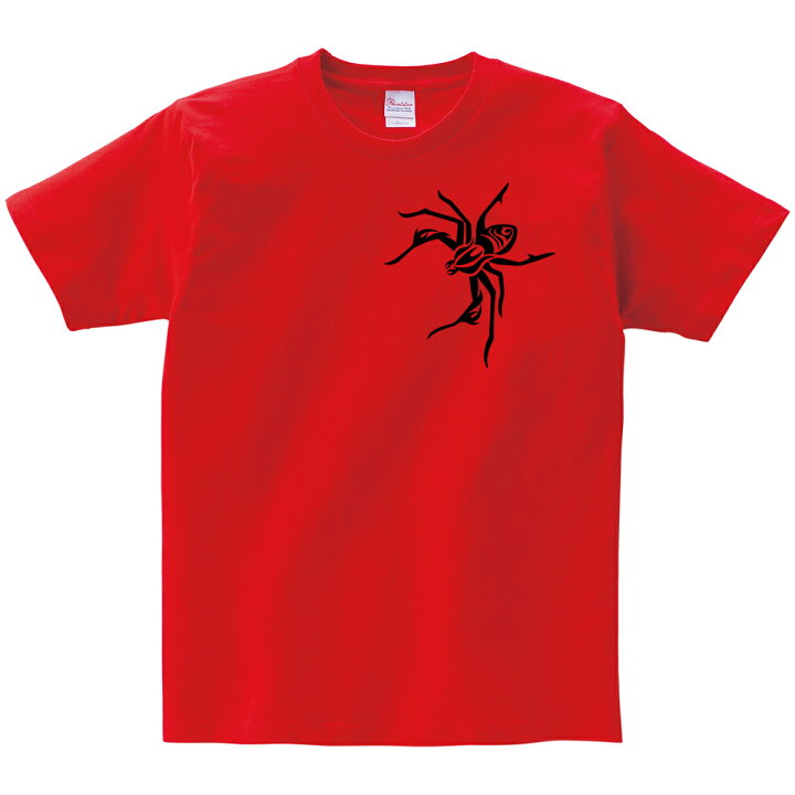 楽天市場】トライバル柄「Spider（クモ・蜘蛛）Type-B」Tシャツ（半袖T 