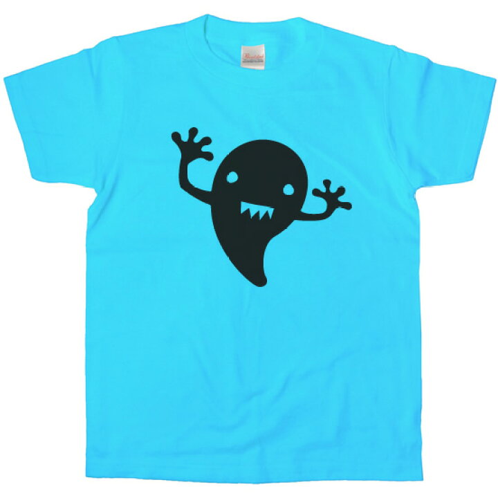 楽天市場 ゆるキャラ オバケ Tシャツ 半袖 キュートな癒し系キャラクターtシャツ キッズサイズ 100cm 110cm 1cm 130cm 140cm Os35k Koufukuyaブランド 送料込 送料無料 おもしろtシャツ プレゼント幸服屋