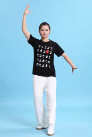 【メール便対応！】【太極拳】カッコイイ中国武術デザインTシャツ！練習には武術らしい動きやすいTシャツが一番！武術太極文化Tシャツ（パンダ）