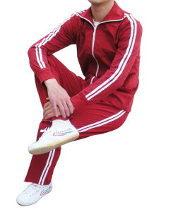 これを着て今すぐあなたもブルース・リーになろう!ブルース・リー赤色練習服【中国拳法・カンフー・中国武術・カンフースター】