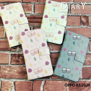 �X�}�z�P�[�X OPPO A5 2020 �蒠�^ �P�[�X a52020 �J�o�[ �f�U�C�� �ӂ��낤�p�^�[�� �t�N���E �k�� �~�~�Y�N �X�g���b�v�z���_�[