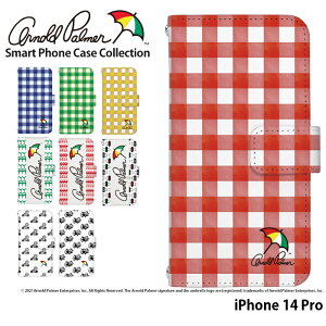 iPhone 14 Pro ケース 手帳型 iPhone14 Pro iphone14pro アイフォン14 プロ カバー スマホケース デザイン アーノルドパーマー ベルトなし マグネットなし Arnold Palmer ブランド かわいい