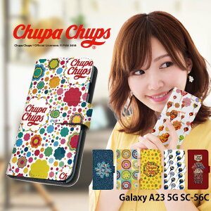 Galaxy A23 5G SC-56C P[X 蒠^ MNV[a23 Jo[ X}zP[X fUC xgȂ `bp`vX Chupa Chups 킢