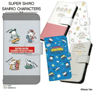 X}zP[X iPhone 16e P[X 蒠^ iphone16e ACtH16e ACz16e Jo[ X[p[V TI SUPER SHIRO × SANRIO CHARACTERS fUC N񂿂 r7