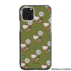 OPPO Reno11 A A401OP P[X ubN X}zP[X Ib| m11a Jo[ X}z fUC SANRIO TI n[LeB LeB LeB 12.gLeB(grn)