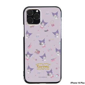 iPhone 16 Plus P[X ubN X}zP[X ACtH16vX Jo[ X}z fUC N~ TI SANRIO ObY N~ oN kuromi 10.nslXp^[