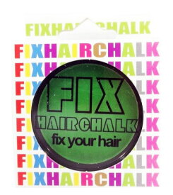 FIX フィックス ヘアチョーク ヘアーチョーク 髪色 1日ヘアカラー 1Day スプリンググラス(SPRING GLASS) グリーン 緑 メンズ レディース イベント ハロウィン