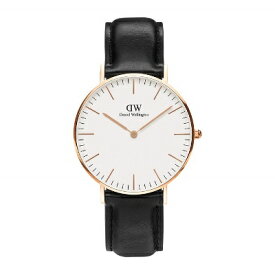 腕時計 ダニエル ウェリントン 36mm Daniel Wellington DW Classic Sheffield クラシック シェフィールド DW00100036 DW00600036 ステンレス レザー ベルト ブラック ホワイト ローズゴールド メンズ レディース ユニセックス 男性 女性 ギフト プレゼント 新品 送料無料