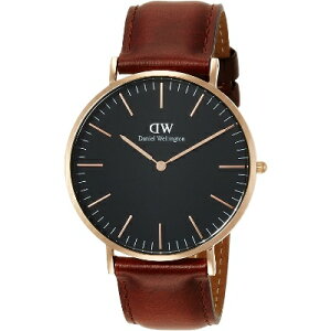 �r���v �_�j�G�� �E�F�����g�� 40mm Daniel Wellington DW Classic Black St Mawes �N���V�b�N �u���b�N �Z���g ���[�X DW00100124 DW00600124 �X�e�����X ���U�[ ���[�Y�S�[���h �u���E�� �u���b�N �����Y �j�� �M