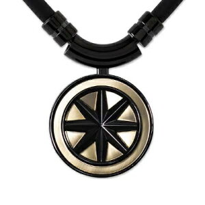 BANDEL �o���f�� �w���X�P�A �l�b�N���X Healthcare Necklace Earth Cosmic Edition �R�Y�~�b�N�G�f�B�V���� 47cm All Black×Gold �u���b�N �S�[���h �����Y ���f�B�[�X ���j�Z�b�N�X �j�� ���� �M�t�g �v���[��