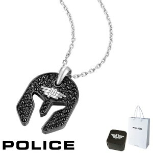 �l�b�N���X �|���X POLICE ARMOR �A�[�}�[ GN0032001 �y���_���g �l�b�N���X �X�e�����X 316L �T�[�W�J���X�e�����X �L���[�r�b�N�W���R�j�A �u���b�N �V���o�[ �����Y �|�\�l ���p ���f�� �J�^���O 