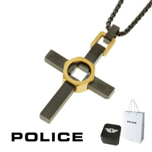 �l�b�N���X �|���X POLICE CROSSED OUT �N���X�g�A�E�g GN2211313 �N���X �y���_���g �l�b�N���X �X�e�����X 316L �T�[�W�J���X�e�����X �K�����^ �S�[���h �����Y �|�\�l ���p ���f�� �J�^���O �f�� 