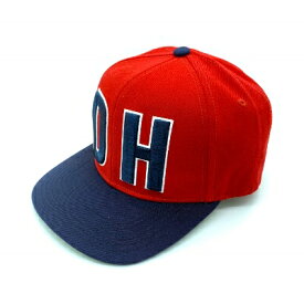 新品 DANNY'S HATTER ダニーズハッター ベースボールキャップ キャップ 帽子 DH 刺繍 スナップバック メンズ ネイビー レッド
