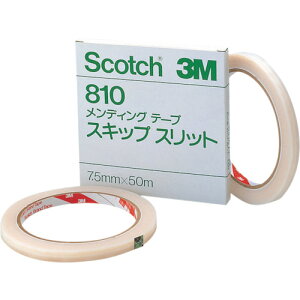 3M X[G Rs[ĂeoȂ  { CE⋭ECfBOe[v XLbvXbg810 7.5mm×50m (1) iԁF810 7.5