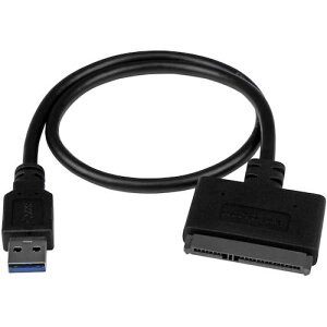 StarTech X^[ebN USBP[u/USB 3.0 - SATA/IDE/2.5 SSD/HDD/10Gbps (1) iԁFUSB312SAT3CB
