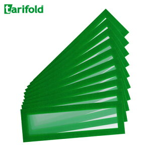 tarifold �^���t�H�[���h PVC�}�O�l�b�g�t���[��(�w�b�_�[)A4�p 10���� �O���[�� (1S) 195205