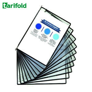 tarifold �^���t�H�[���h �����p�R�ۃ|�P�b�g(�X�e�����X) A4×10�� (1S) 114567
