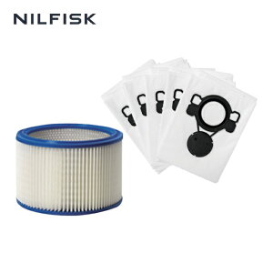 �j���t�B�X�N Nilfisk 107419591HF �n�ڃq���[���Ή�HEPA�I�v�V�����Z�b�g(ATTIX30-01 PC PRO�p) (1S)