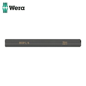 Wera ���F�� 18157 �ђʐ�p���փr�b�g �C���`�T�C�Y �Ε�1/4 (1�{)