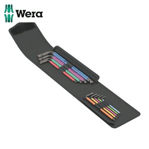 Wera ���F�� 22639 950SPKL/9SZ �{�[���|�C���g�w�b�N�X�L�[�Z�b�g �C���` (1S)