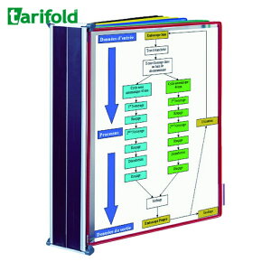 tarifold �^���t�H�[���h VEO �f���p�t�@�C���X�^���h �}�O�l�b�g�^�C�v A3×10 (1��) 413609