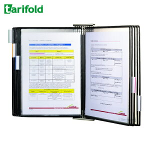 tarifold �^���t�H�[���h �f���p�R�ۃt�@�C���X�^���h(�X�e�����X) �Ǖt���^�C�v A4×10 (1��) 414567