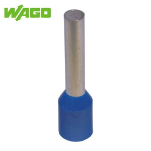 WAGO ���S 216-266-PK �t�F���[�� �����[�q FE-2.5-12N-BU 100�� (1Pk)
